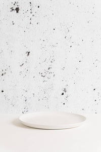 Stoneware Flat Dinner Plate | Edan 11.2"