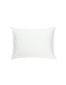 Bright White So Soft Linen Pillow - 14x20”