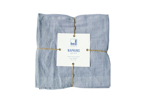 Linen/Cotton Napkin Set of 4 - beHome