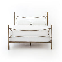 Load image into Gallery viewer, WESTWOOD BED - Antique Brass