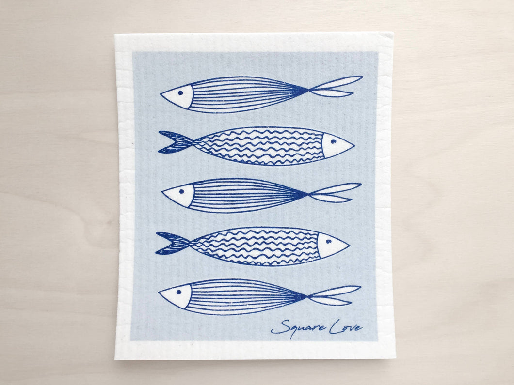 Fish Swedish Dishcloth