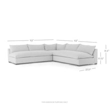Load image into Gallery viewer, GRANT 3-PIECE SECTIONAL