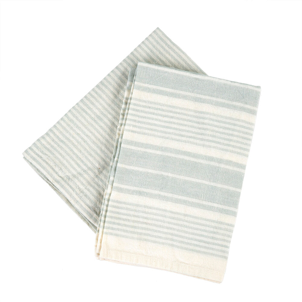 French Linen Tea Towels, set of 2