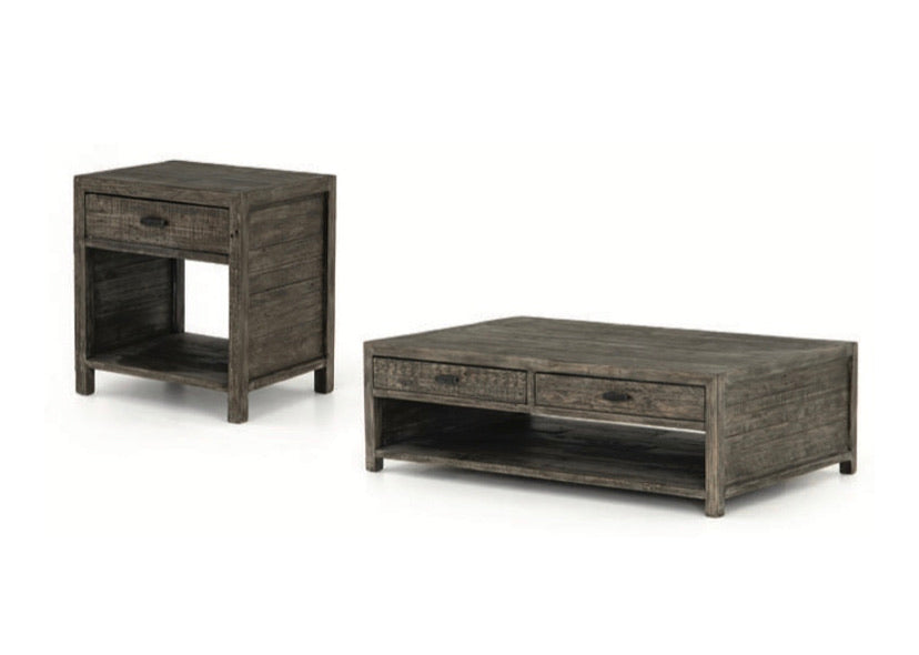 Caminito Coffee and End Table Set Black