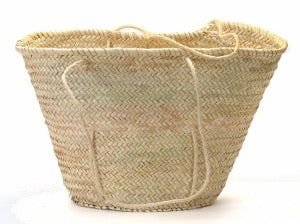 407 - French Market Bag with Sisal Handles