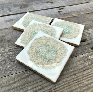 Dock 6 Coasters with Glass