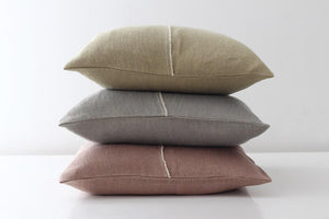 Linen Cushion - Reticulum